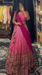 Beautiful Cotton Kalamkari Printed Lehenga Choli