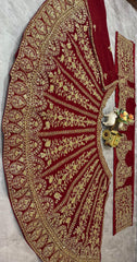 Festival Special Georgette Embroidery Sequence With Real Mirror Work Lehenga Choli