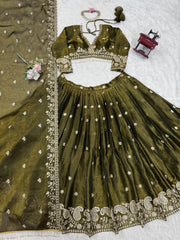 Trending Jimmy Choo Thread With Sequence Work Lehenga Choli