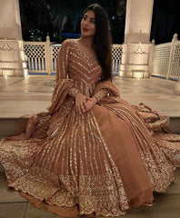 Beautiful Party-wear Georgette Thread With Sequence Work Lehenga Choli