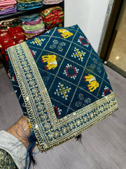 Wedding Special Beautiful Heavy Kolkata Blooming Silk Saree