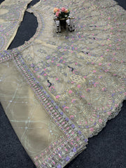 Wedding Special Soft Butterfly Net Coding Sequence Work Lehenga Choli