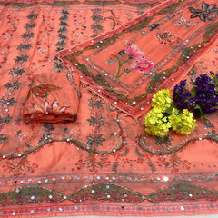 Party-wear Tabby Silk Beautiful Digital Printed Saree
