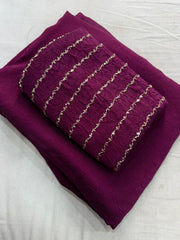 Beautiful Rangoli Crush Saree
