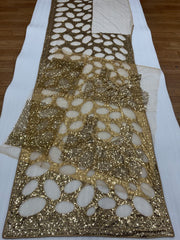 Bollywood Style Butterfly Net Sequence Embroidery Work Saree