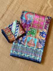 Beautiful Soft Dola Silk Full Zari Jacquard Weaving Saree