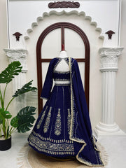 Elegant Designer Full Stitched Sequence Work Lehenga Choli