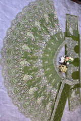 Elegant Soft Butterfly Net Sequence Work Lehenga Choli