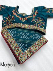 Heavy Designer Sequence Embroidery Work Saree