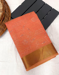 Beautiful Soft  Tissue Silk  Saree