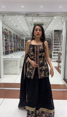 Designer Georgette Sequence Work Salwar Suit