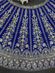 Beautiful Party-Wear Georgette Coding Sequence Work Lehenga Choli