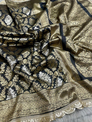Beautiful Nita Ambani Inspired Banarsi Katan Silk Saree