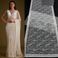 Bollywood Blockbuster Butterfly Net Sequence Multi Thread Work Saree