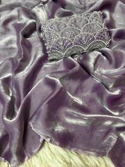 Bollywood Style  Designer Brits Cut Dena Work Saree