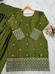 Beautiful Designer Japan Satin Silk Dress