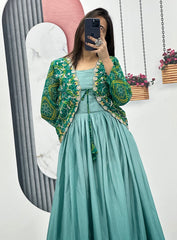 Festival Special Pure Chinon Silk Lehenga Choli