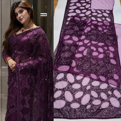 Bollywood Blockbuster Net Sequence Designer Saree