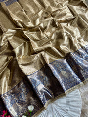 Beautiful Banarasi Soft Tissue Silk Saree