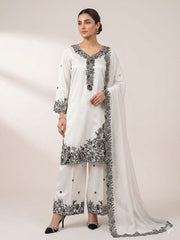 Eid Special Franch Crape Sequence Embroidery Work Suit