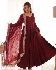 Sunshine Ready To Wear Anarkali Gown