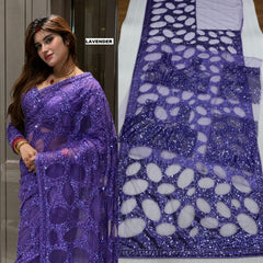 Bollywood Blockbuster Net Sequence Designer Saree
