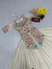 Festive Special Simar Cosmos Embroidery Sequence & Coding Crop Top