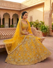 Engagement Special Viral Soft Net  Coding Sequins Work Lehenga Choli
