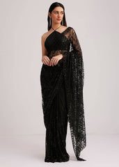 Bollywood Blockbuster Butterfly Net Sequence Multi Thread Work Saree