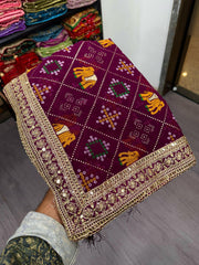 Wedding Special Beautiful Heavy Kolkata Blooming Silk Saree