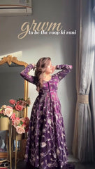 Designer  Classy Fendy Silk Sequence Work Gown