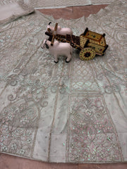 Partywear Butterfly Net Embroidery Sequins Work Lehenga Choli