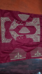 Beads Handwork Rani Hot Pink, Maroon Cherry Red, Rust Orange Latest Bridal Lehenga