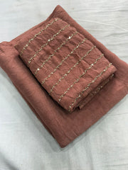 Beautiful Rangoli Crush Saree
