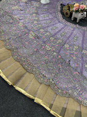Wedding Special Soft Butterfly Net Coding Sequence Work Lehenga Choli