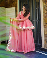 Beautiful Shimmering Soft Crunchy Crush Petal Suit