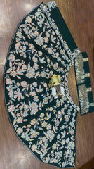 Reception Special Georgette Embroidery Sequence Work Lehenga Choli