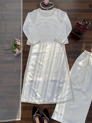 Eid Special Natural Crepe Breats Work Lace Border Suit