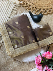 Beautiful Tussar Silk Sabhay Sachi Inspired Lace Border Work Saree