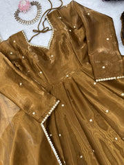 Party-wear Jimmy Choo Thread Work Gown