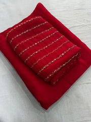 Beautiful Rangoli Crush Saree