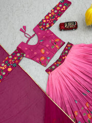 Beautiful Cotton Kalamkari Printed Lehenga Choli