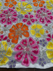 Party-wear Georgette Thread With Sequence Work Lehenga Choli