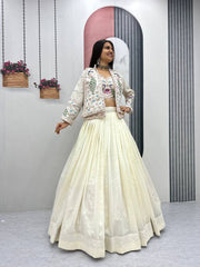 Beautiful Vichita Silk Sequence Work Lehenga choli