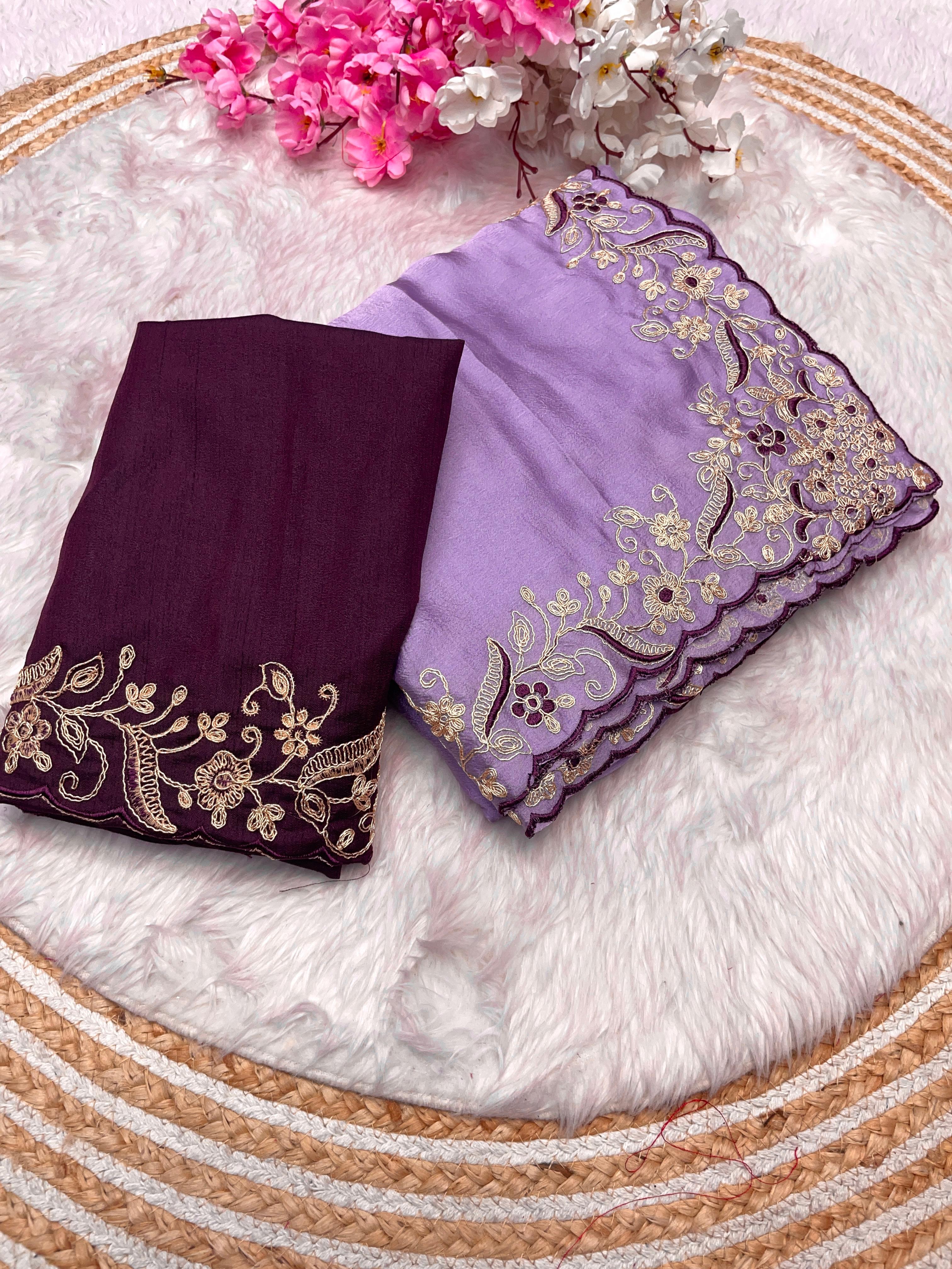 Beautiful Malai Silk Silk Satin Saree