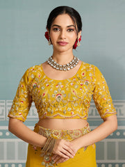 Wedding Special Party-wear Soft Star Georgette Saree