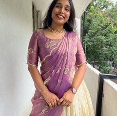 Wedding Wear Fendy Silk Thread & Sequence Work Lehenga With Stitched Blouse