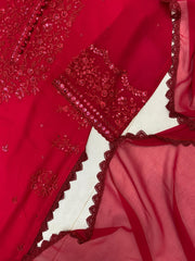 Beautiful Party-wear Georgette Sequence Embroidery Work Salwar Suit