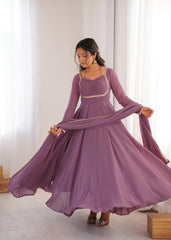 Festive Special Georgette Fancy Designer Anarkali Gown