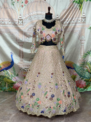 Trending Jimmy Choo Embroidery & Sequence Work Lehenga Choli